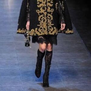 Dolce and Gabbana 90 Crosta Testa di Moro 9.5 brown suede boot